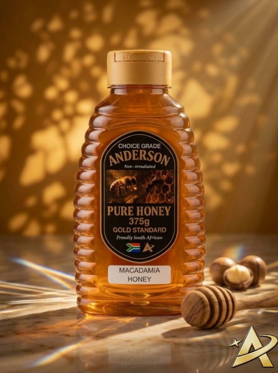 375g Anderson Pure Honey